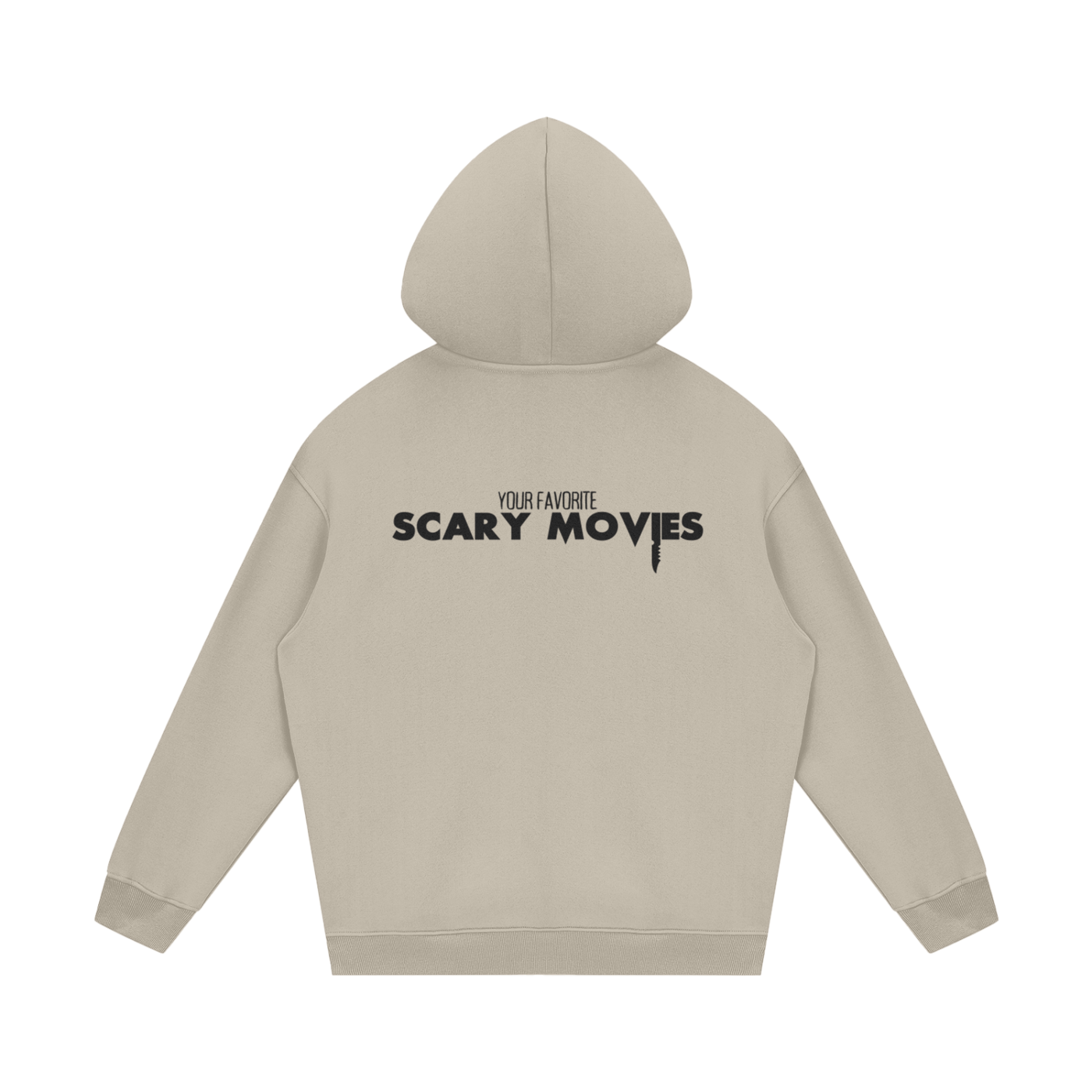YFSM Black Logo Streetwear Hoodie