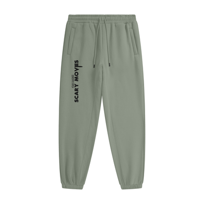 YFSM Black Logo Streetwear Joggers