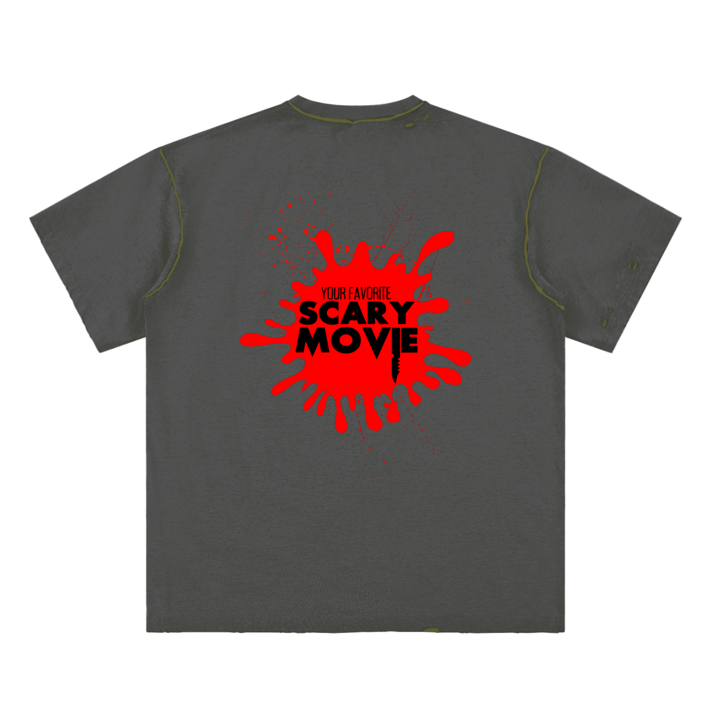 NITEMARE Hand-frayed T-shirt