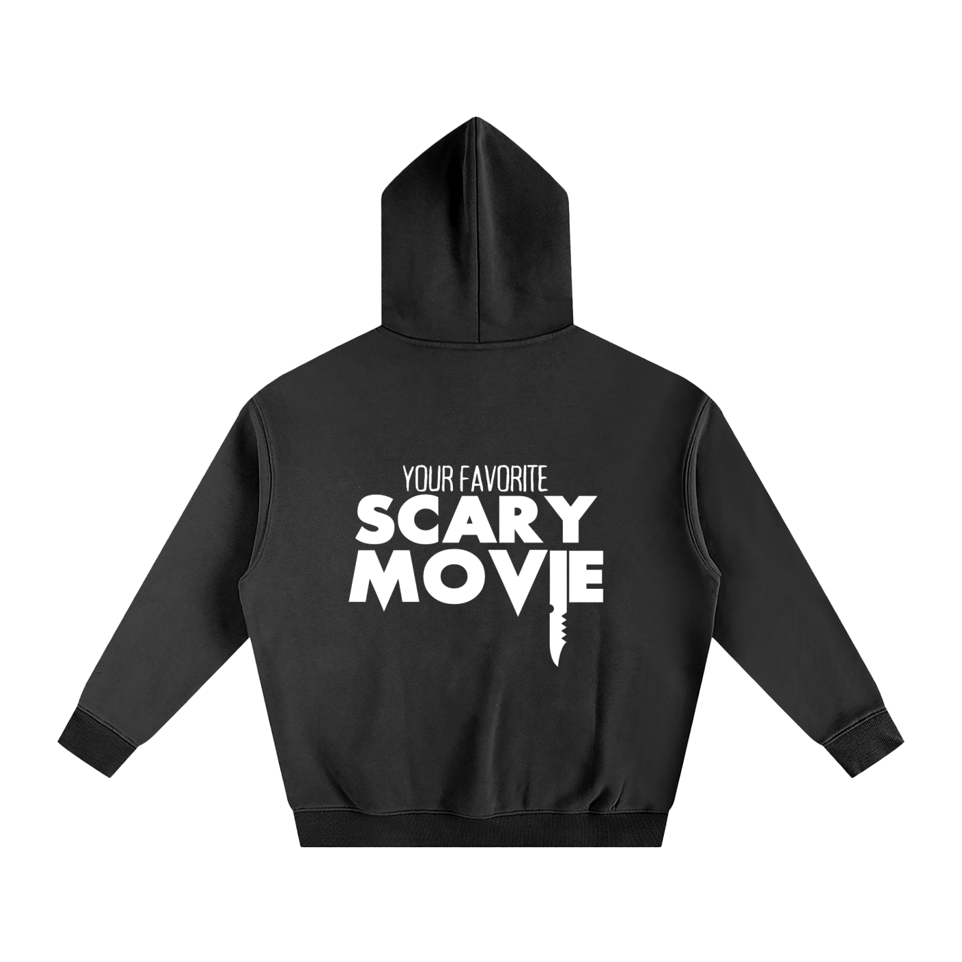 YFSM White Logo Fleeced Hoodie