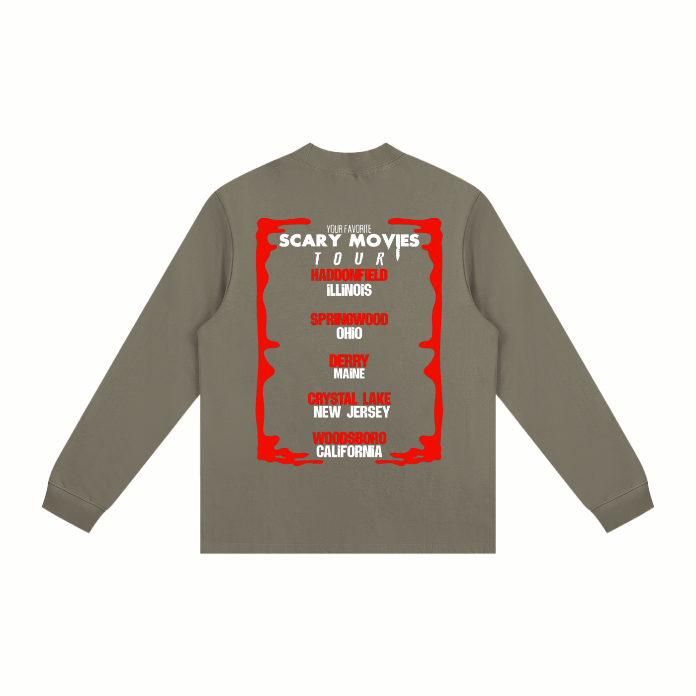 YFSM Tour Mock Neck Long Sleeve Shirt