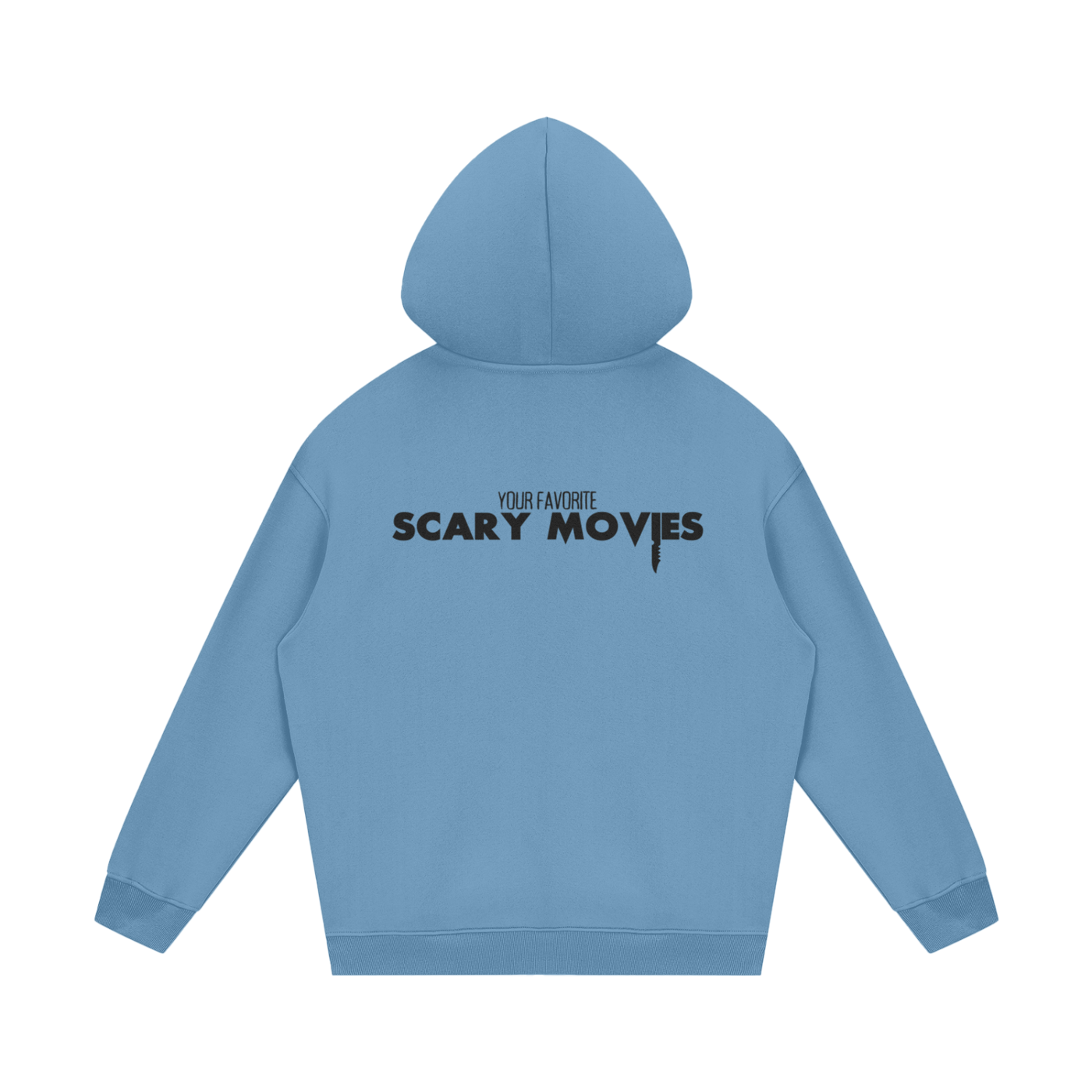YFSM Black Logo Streetwear Hoodie