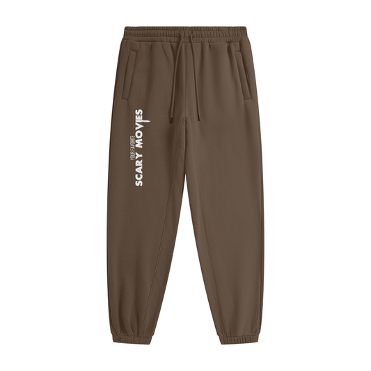 YFSM White Logo Streetwear Joggers