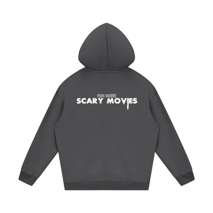 YFSM White Logo Streetwear Hoodie
