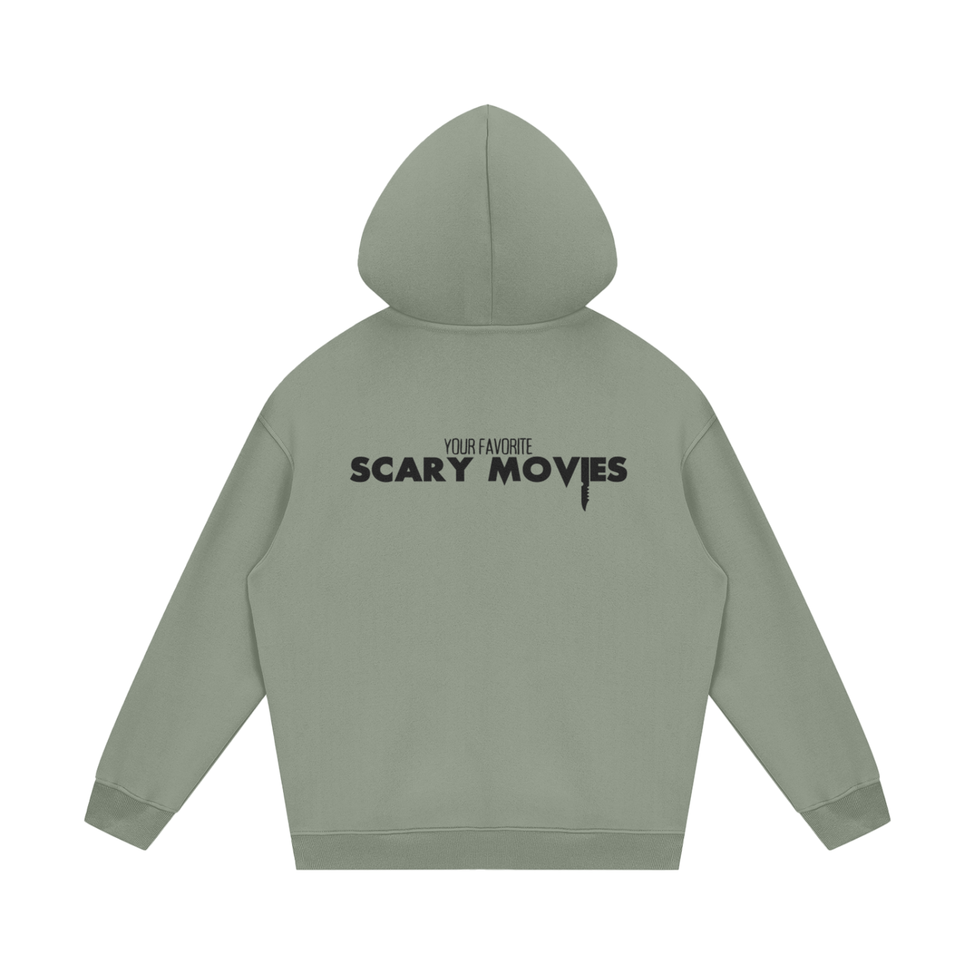 YFSM Black Logo Streetwear Hoodie