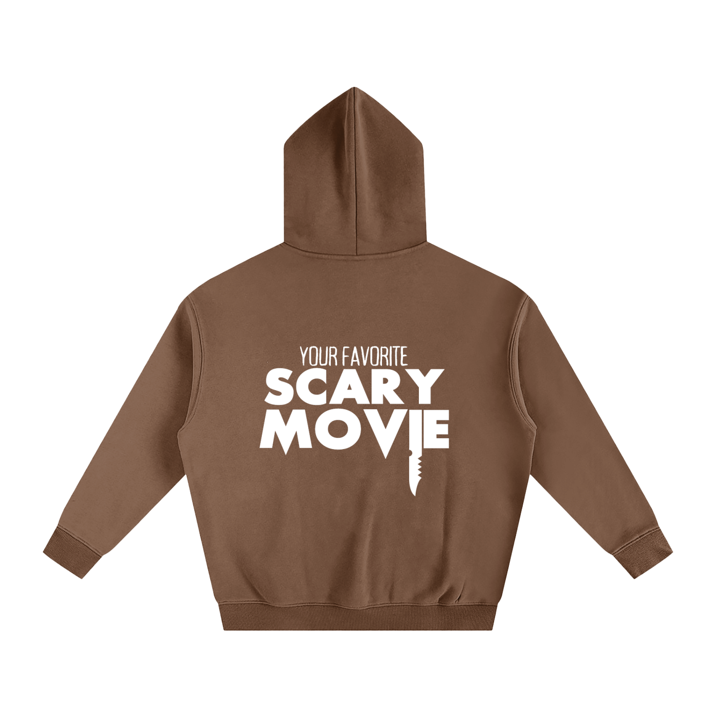 YFSM White Logo Fleeced Hoodie