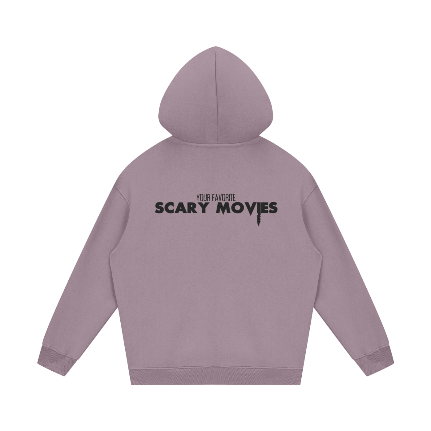 YFSM Black Logo Streetwear Hoodie