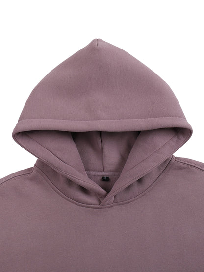 YFSM White Logo Fleeced Hoodie